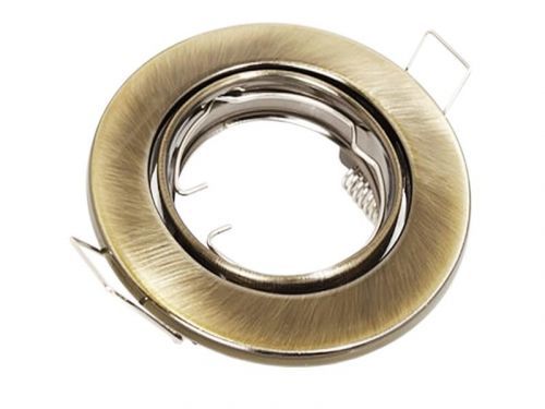 Berge Podhledové bodové svítidlo IDEA mosaz + patice 71011