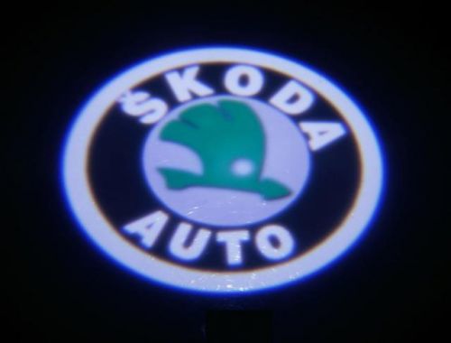 Interlook LED logo projektor ŠKODA FABIA, OCTAVIA, ROOMSTER, SUPERB