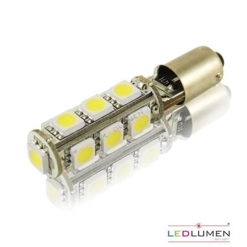 Ledlumen LED auto žárovka LED BA9S 13 SMD 5050 T4W CAN BUS