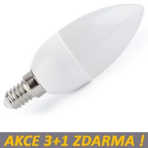 Ledspace LED žárovka 4W 320lm E14 Teplá bílá, 3+1 ZDARMA