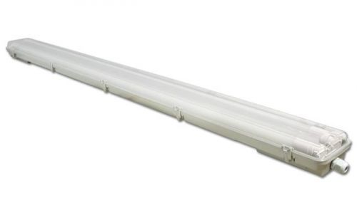 LED21 KOMPLET Prachotěsné svítidlo +2 LED trubice T8 36W 120cm Studená bílá SM2120CW