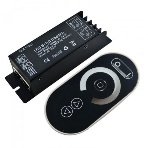 PREMIUMLUX Stmívač pro LED pásky a žárovky, dálkové RF ovládání , 25A 300W