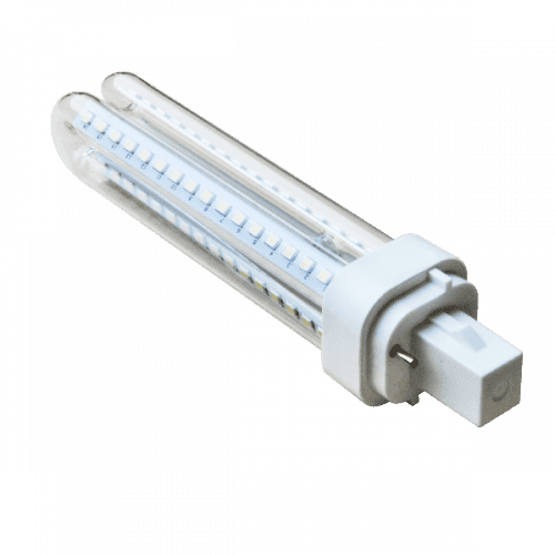 LED21 LED žárovka B5 PLC G24D 15W 96xSMD2835 1800lm Studená bílá