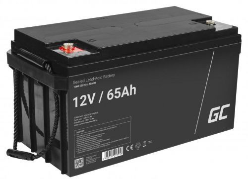 Green Cell AGM VRLA 12V 65Ah bezúdržbová baterie AGM28 neoriginální