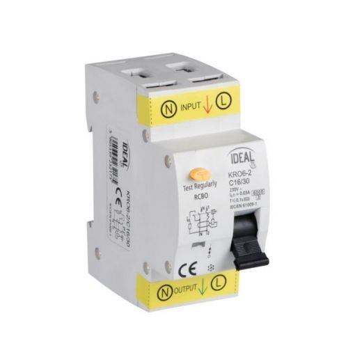 Kanlux 23217 KRO6-2/C16/30 Kombinace jistič-proudový chránič