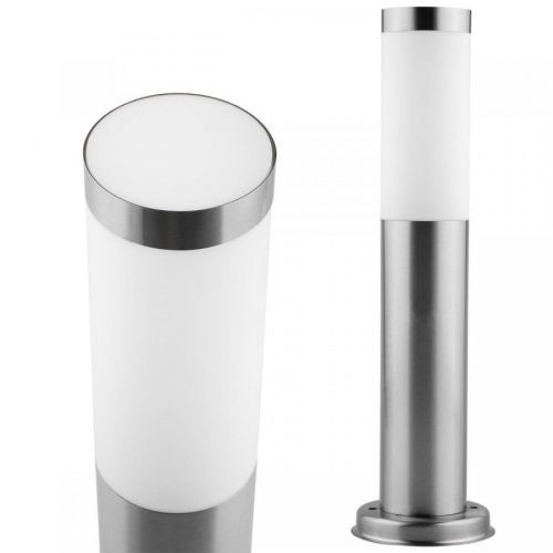 Svítidlo zahradní externí E27 INOX sloupek 45cm Lilium Lumiled LUMOGR0005