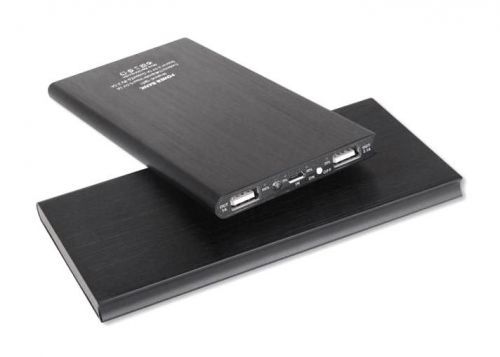 LED21 US13A AKUMULATOR POWER BANK SLIM 20000 mAh černý