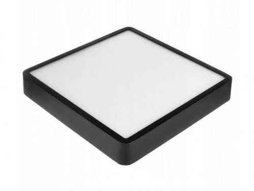 LED21 LED panel přisazený 24W 300x300 mm, černý, NEUTRÁLNÍ BÍLÁ D0199