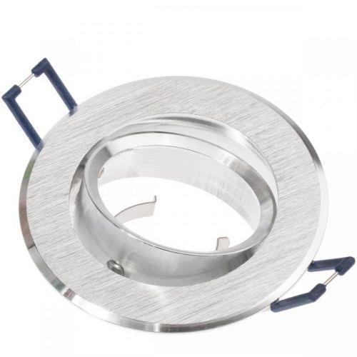 Berge Podhledové bodové svítidlo SMARAGD Stříbrný + patice 71006