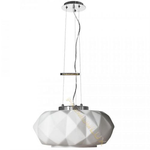Lampada Designe Stropní závěsné svítidlo ELENA 500x1500mm 1xE27 bílé sklo, kov LUX7082P01L
