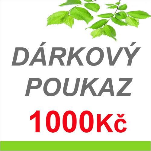 LED21 DÁRKOVÝ POUKAZ NA NÁKUP ZBOŽÍ V HODNOTĚ 1000,- Kč