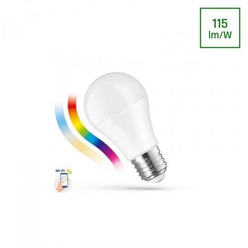 LED A60 13W E-27 230V RGBW+CCT+DIM Wi-Fi Spectrum SMART