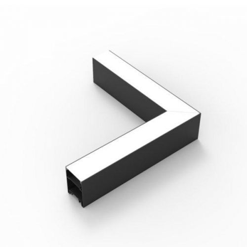 Optonica Rohový profil 8W pro závěsné svítidlo LED LINEAR černé, NEUTRÁLNÍ BÍLÁ LN5027