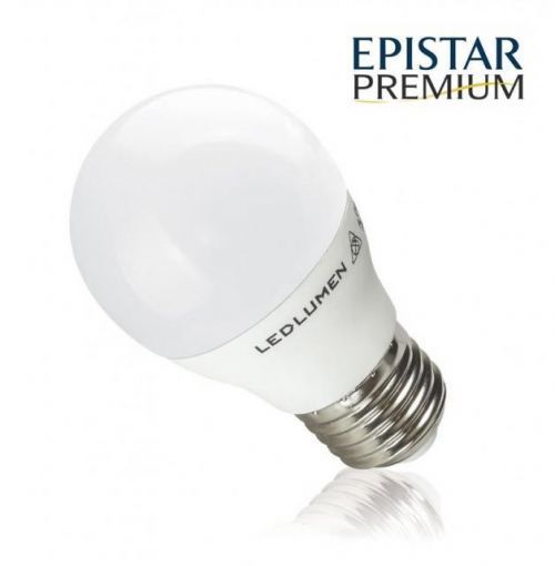 Ledlumen LED žárovka PREMIUM 8W 15xSMD2835 E27 806lm CCD NEUTRÁLNÍ BÍLÁ