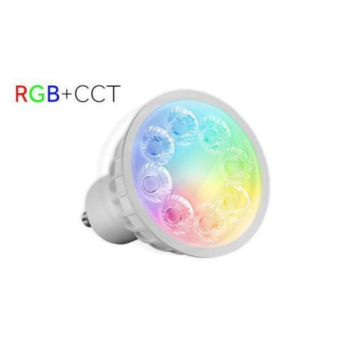 MiLight 4W RGB+CCT bodová žárovka, závit GU10, 2.4GHz/Wi-FI