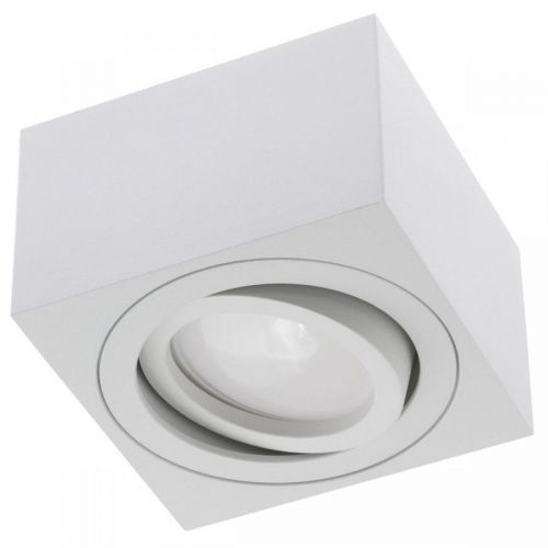 Podhledové bodové svítidlo Natynkowa HALOGENOWA Ruchoma AMAT-S Kwadratowa Bíla 50mm LUMILED