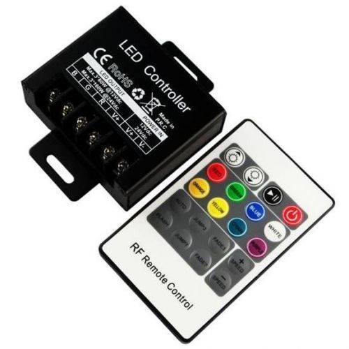 PREMIUMLUX RGB kontroler RF pro LED pásky 240W 20A, ovladač 20 tlačítek