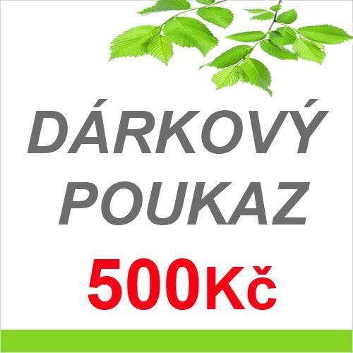 LED21 DÁRKOVÝ POUKAZ NA NÁKUP ZBOŽÍ V HODNOTĚ 500,- Kč