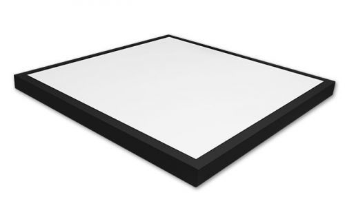 LED21 LED panel přisazený 40W 600x600mm 3200lm, černý, NEUTRÁLNÍ BÍLÁ V7353