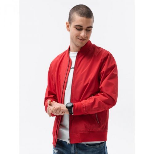 Ombre Clothing Men's mid-season bomber jacket C439