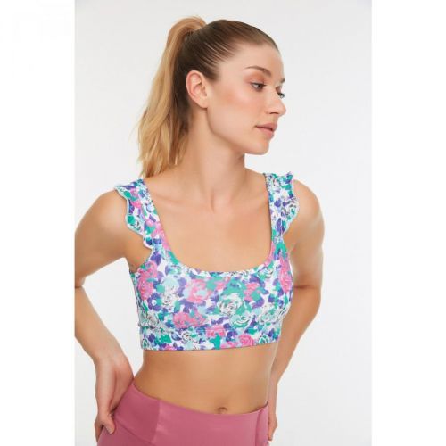 Trendyol Multicolor Frilly Support Sports Bra