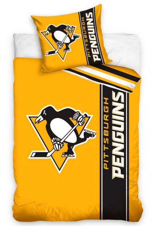 Povlečení NHL Pittsburgh Penguins Belt, 140x200 + 70x90 cm