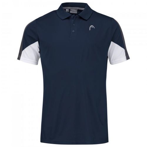 Pánské tričko Head Club 22 Tech Polo Shirt Men Dark Blue