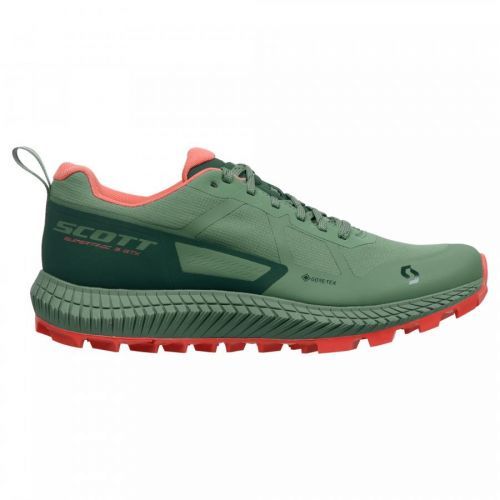 Dámské běžecké boty Scott Supertrac 3 GTX Frost Green/Coral Pink