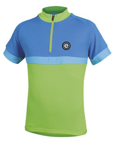 Dětský cyklistický dres Etape BAMBINO zeleno-modrý