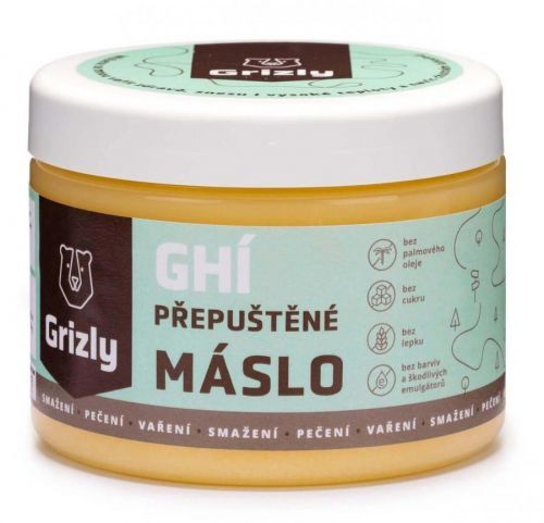 Grizly Ghí přepuštěné máslo 500 ml