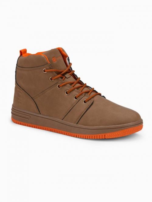 Pánské sneakers boty T311 - camel