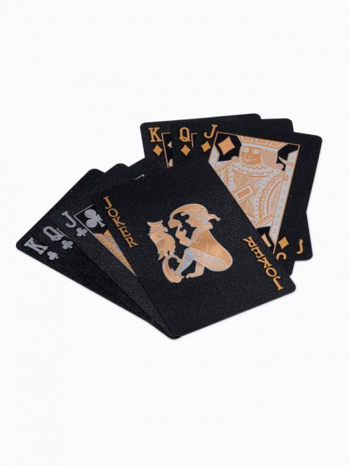 Hrací karty - zlatá A583