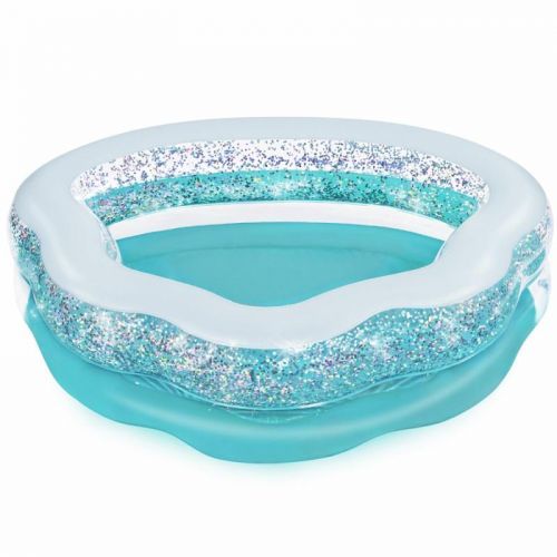 Bestway Nafukovací bazének 52489 SPARKLE SHELL KIDDIE POOL 150 x 127 x 43 cm