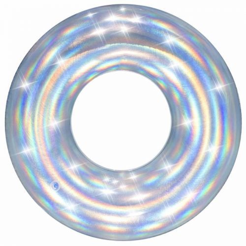 Bestway Nafukovací kruh 36240 IRIDESCENT SWIM RING 107 cm perleťová