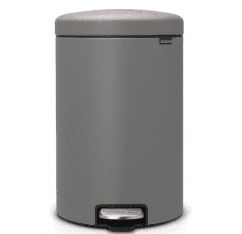 Pedálový odpadkový koš NEWICON Brabantia 20 l minerální šedý