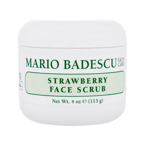 Mario Badescu Face Scrub Strawberry 113 g osvěžující pleťový peeling pro ženy