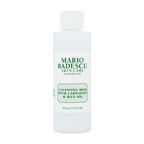 Mario Badescu Cleansers Cleansing Milk With Carnation & Rice Oil 177 ml vyživující čisticí mléko pro ženy