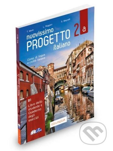 Nuovissimo Progetto italiano 2a/B1: Libro dello studente e Quaderno degli esercizi DVD video + CD Audio - Telis Marin