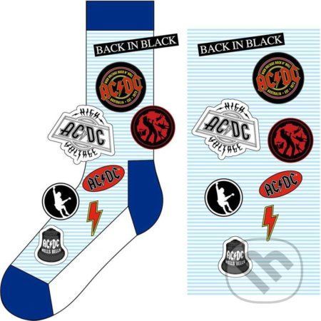 Pánské ponožky AC/DC: Icons (velikost EU 40-45)