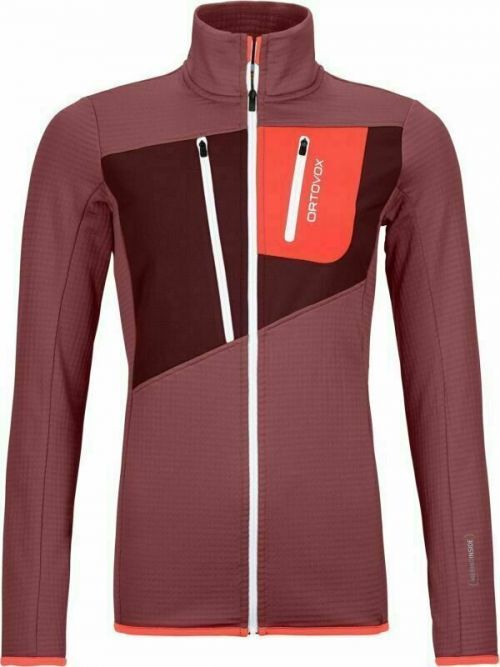 Ortovox Outdorová bunda Fleece Grid Jacket W Mountain Rose L