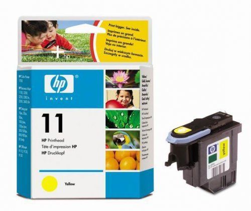 HP no. 11 - žlutá tisková hlava, C4813A, C4813A