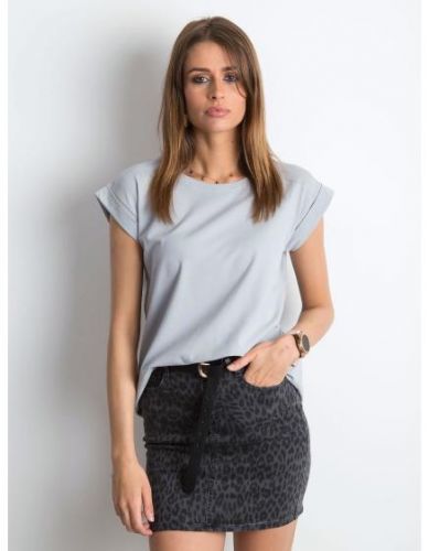 Dámské tričko REVOLUTION světle šedé