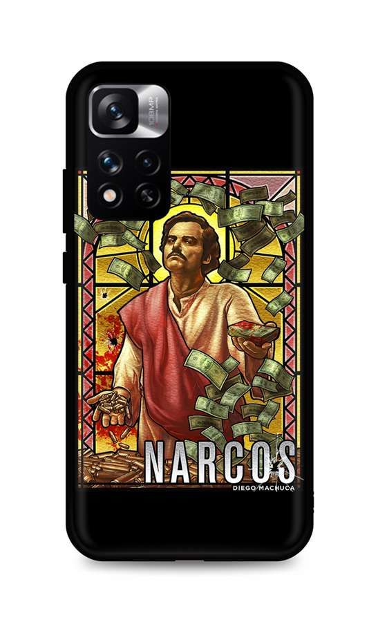 Kryt TopQ Xiaomi Redmi Note 11 Pro+ 5G silikon Narcos 72557