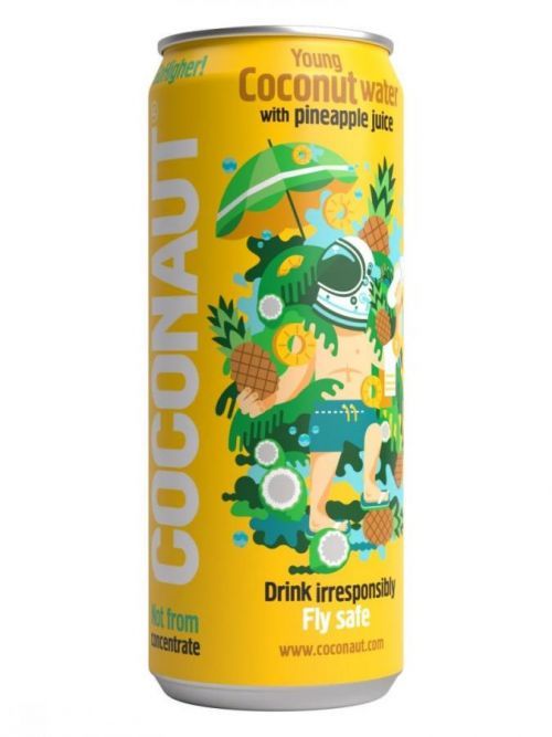Coconaut Kokosová voda s ananasovou šťávou 320 ml