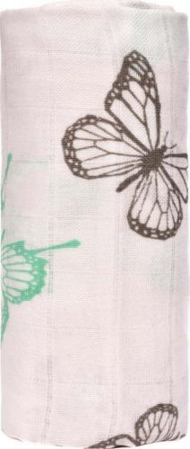 Dětská osuška T-TOMI Butterflies, 120 x 120 cm