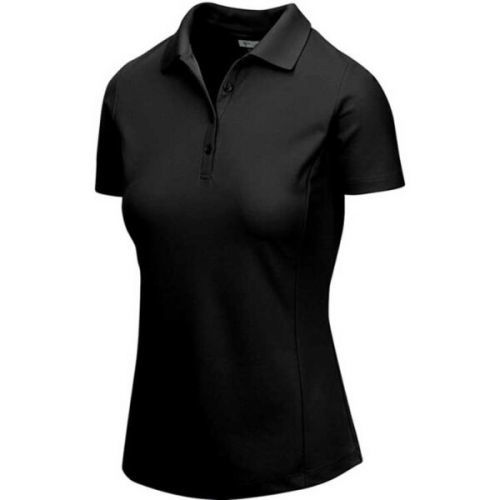 GREGNORMAN PROTEK MICRO PIQUE POLO W Dámské golfové polo triko, Černá, velikost XL