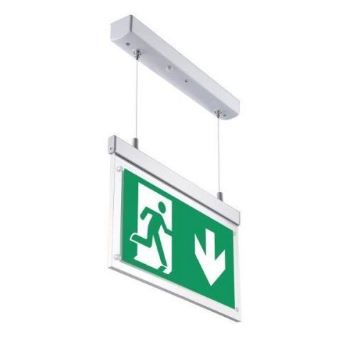 Optonica Nouzové LED závěsné svítidlo Emergency Exit Light 4W 3h WW7204