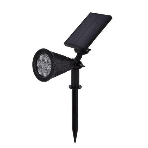 Optonica Zahradní LED solární svítidlo reflektor 1,5W, Teplá bílá GD9322