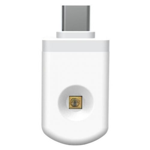 Optonica LED UV germicidní dezinfekční adaptér pro chytré telefony USB-C, bílý UV769