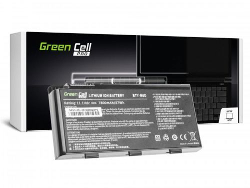 Green Cell Baterie PRO BTY-M6D pro MSI GT60 GT70 GT660 GT680 GT683 GT780 GT783 GX660 GX680 GX780 MS10PRO neoriginální